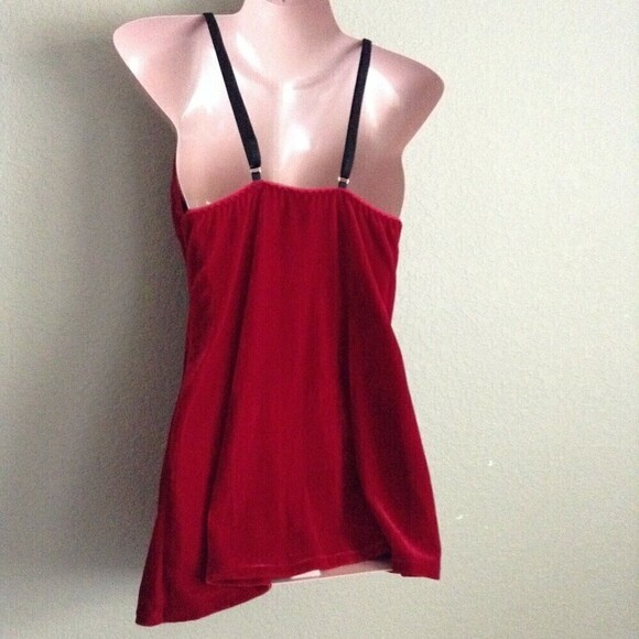 New Movie Star Mrs. Santa Chemise and Thong Panty Large - Picture 3 of 6